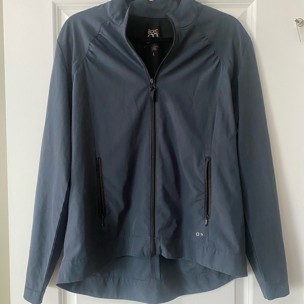 Barco Uniforms Blue Windbreaker Jacket
